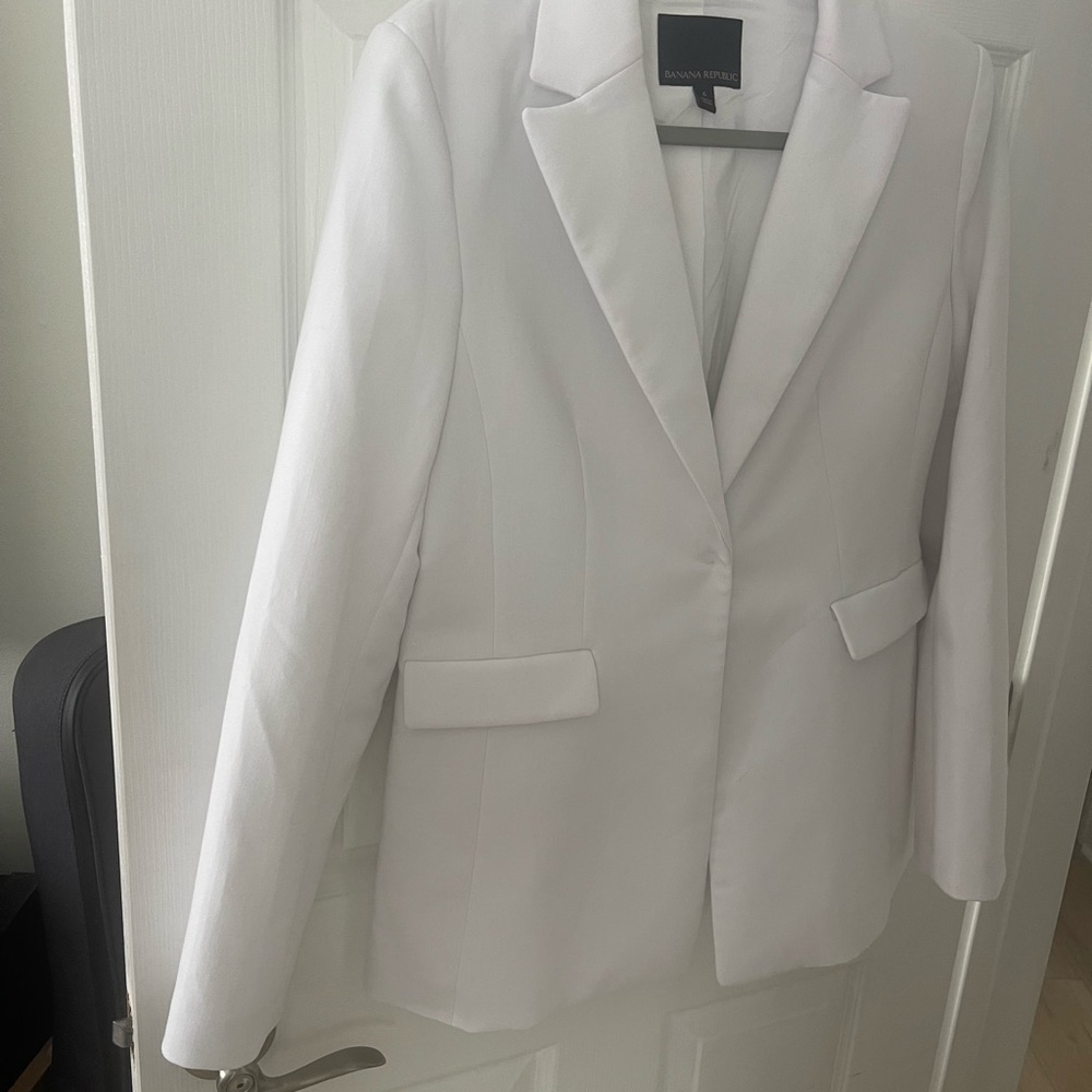 White Blazer Jacket